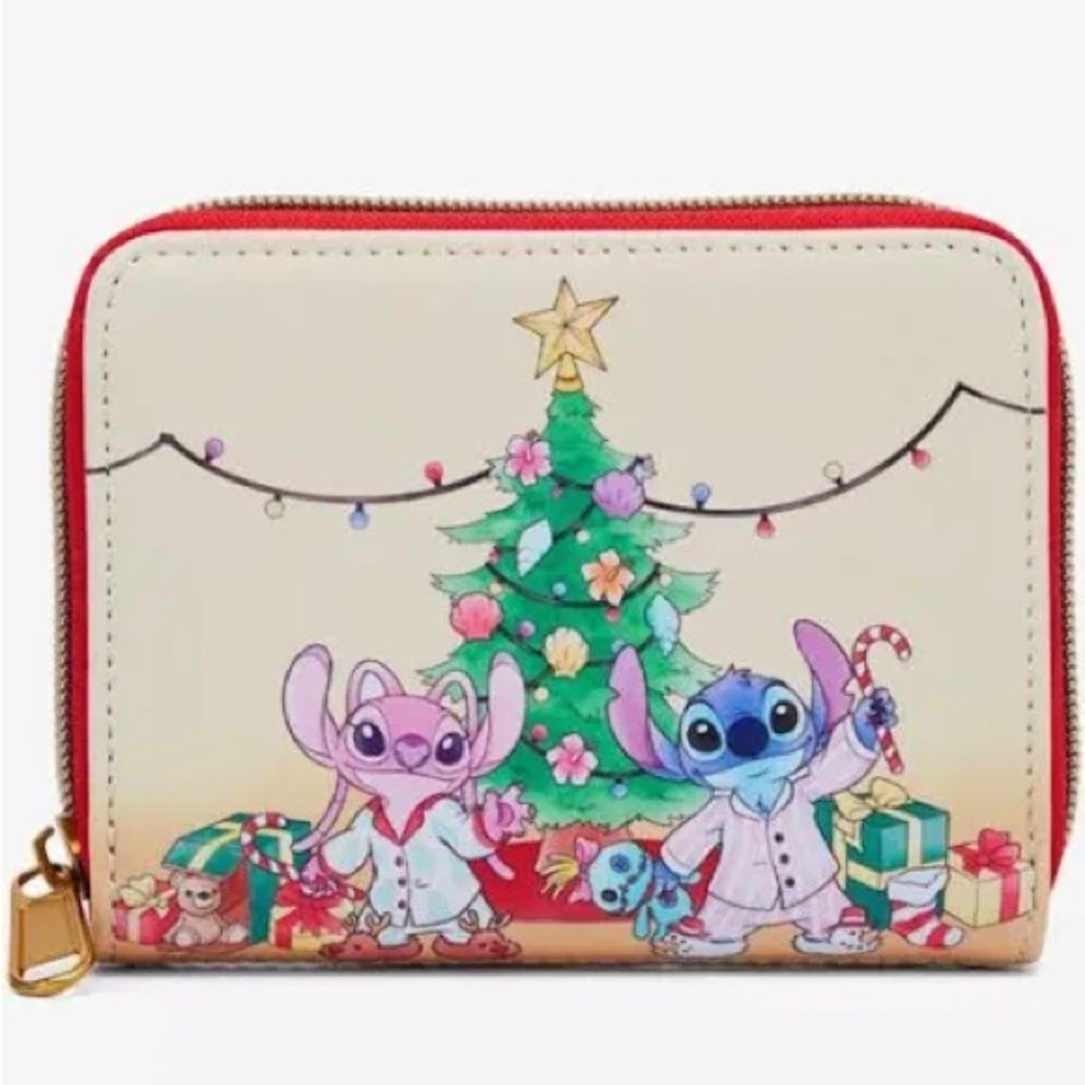 Christmas Wallet with Stitch and Angel